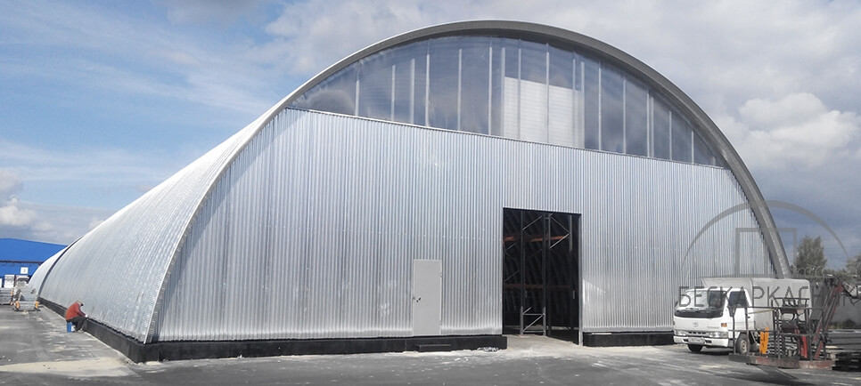 ангар для хранения шин